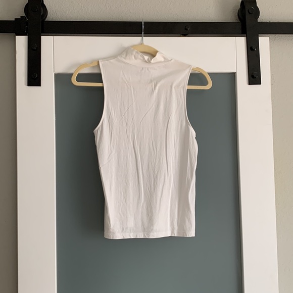 Gap White Mock Neck Tank - Picture 2 of 6